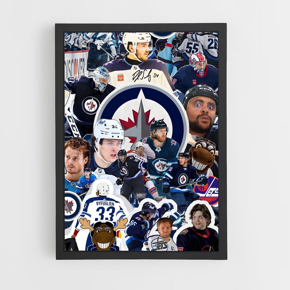 Poster Winnipeg Ice Storm – affiche Hockey sur glace (vue 2)